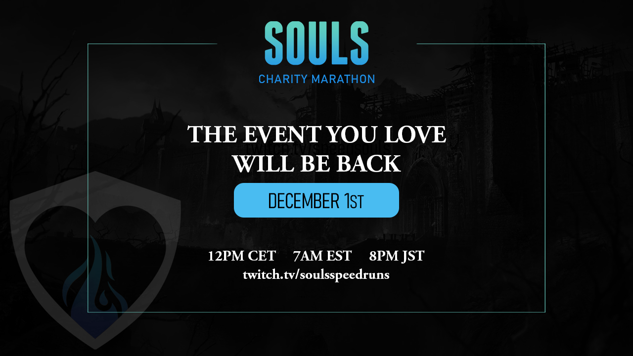 Souls Charity Marathon is back for its 7th year this December!